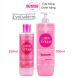 Nước Hoa Hồng Evoluderm Lotion Tonique Toning Lotion Sensitive Skin 250ml/500ml Toner