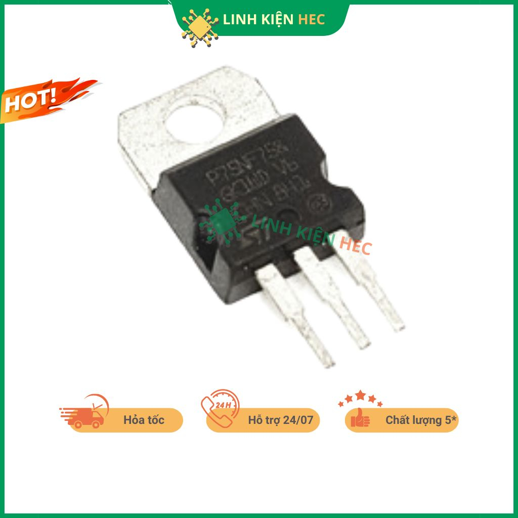 Mosfet 75N75 75NF75 75A 75V tháo máy linh kiện hec
