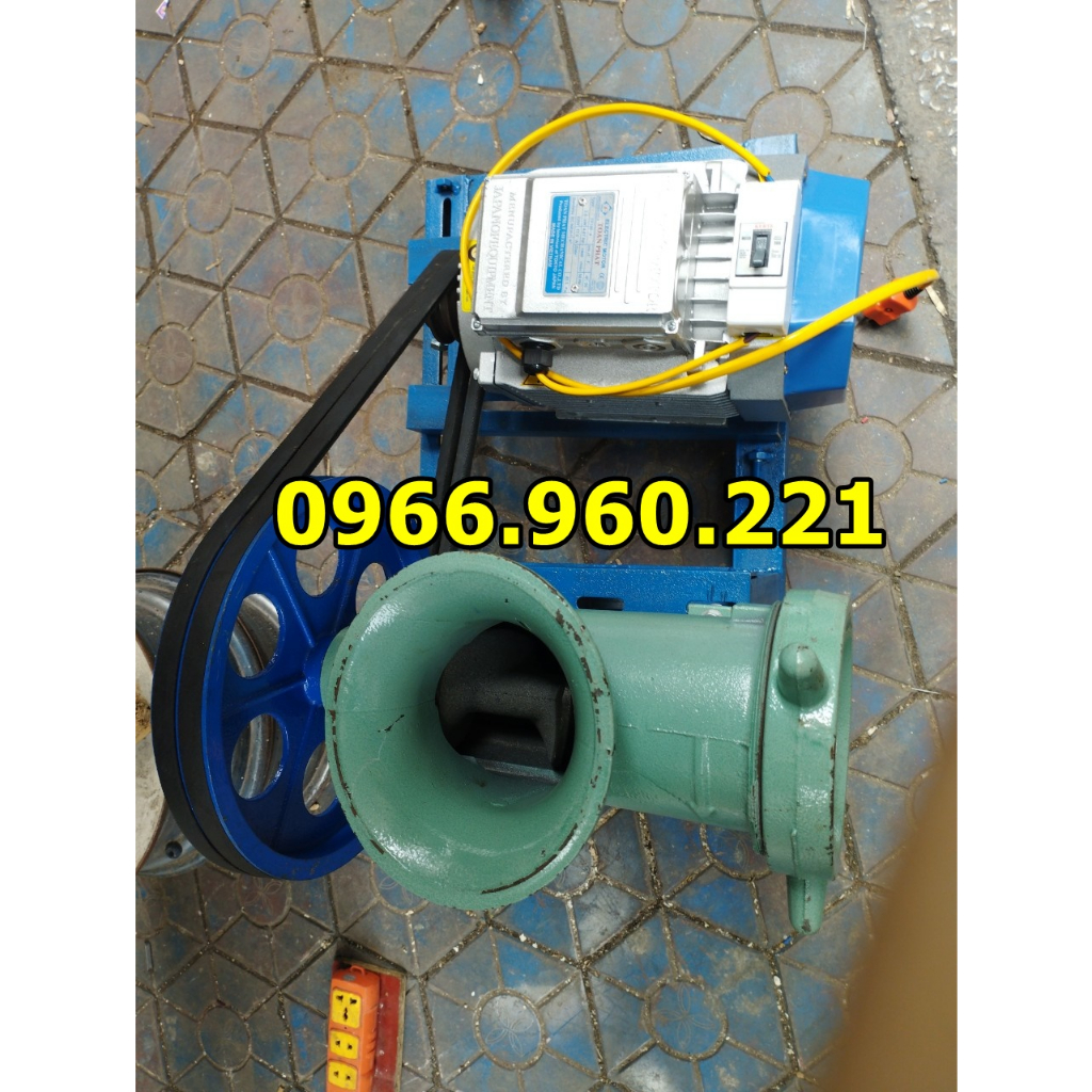 Máy Đùn Thịt 42 Gang Công Suất 3.5KW MOTO Toàn Phát Lõi Đồng 100%Máy bánh giày, xay cua bán ngoài chợ, xay xương cho cá