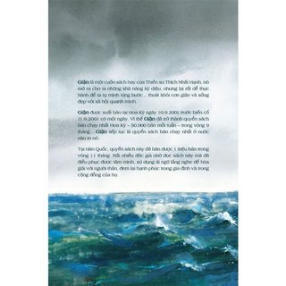 Sách Giận - Thích Nhất Hạnh
