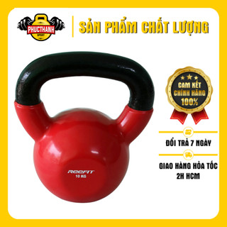 Tạ bình vôi, tạ ấm, tạ quai xách, Kettlebell Reefit 10kg (PHUCTHANHSPORT)