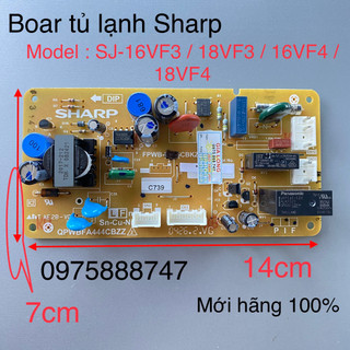 Bo mạch tủ lạnh sharp sj-16vf3 / sj-18vf3 / sj16vf4 / sj-18vf4