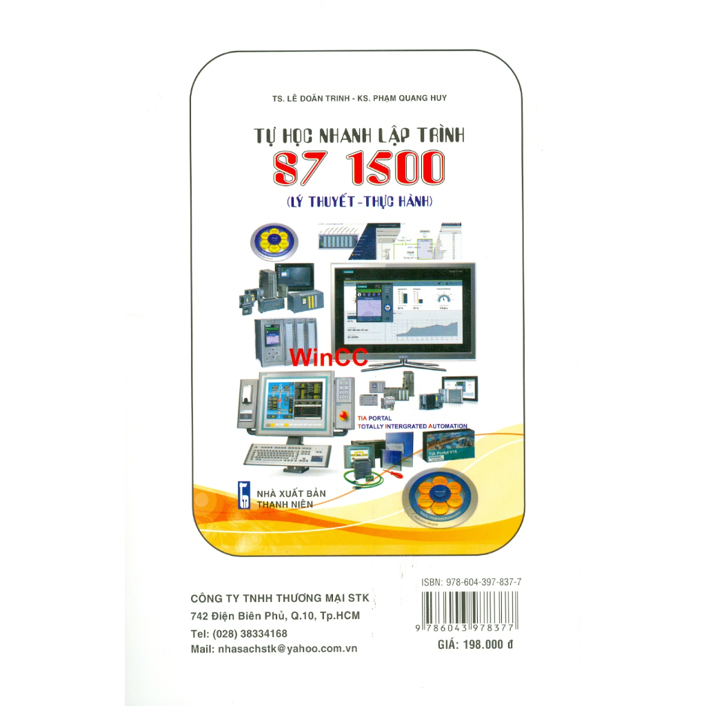 Sách - Lập Trình Với PLC S71500, Webserver Và Màn Hình HMI