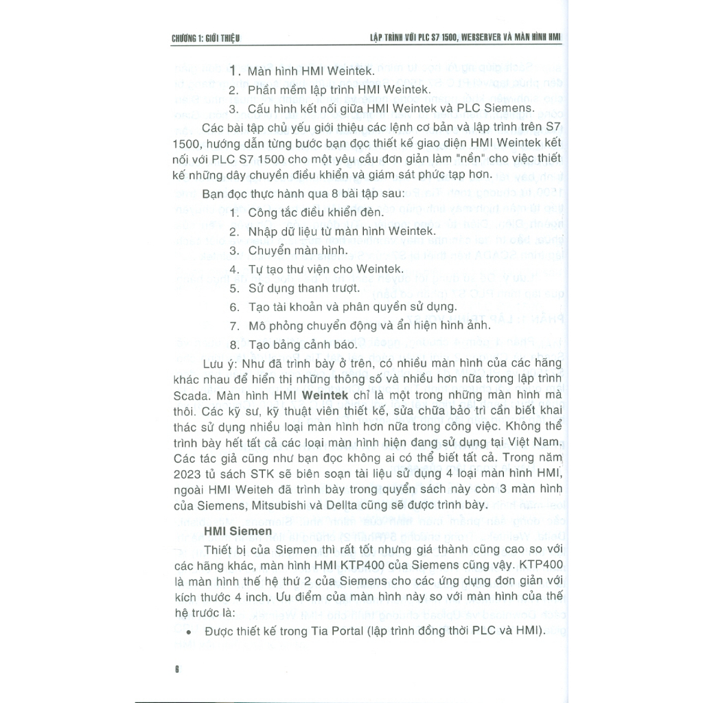 Sách - Lập Trình Với PLC S71500, Webserver Và Màn Hình HMI