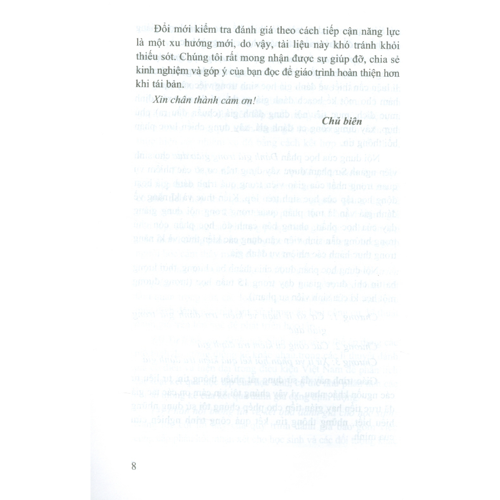 Sách - Giáo Trình Kiểm Tra Đánh Giá Trong Giáo Dục