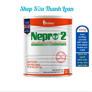   HSD T7-2027   Quét Mã QR Tích Xu  Sữa Bột Nepro 2 400g Dành Cho Người Bệnh Thận Đã Chạy Thận. 