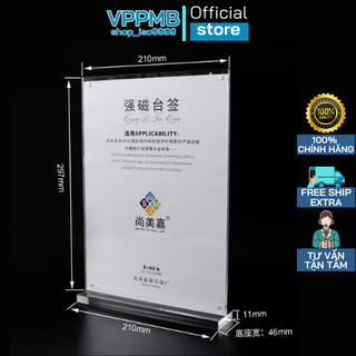 Menu mica A4 Nam Châm Cao Cấp , Stande Mica 21x29,7cm