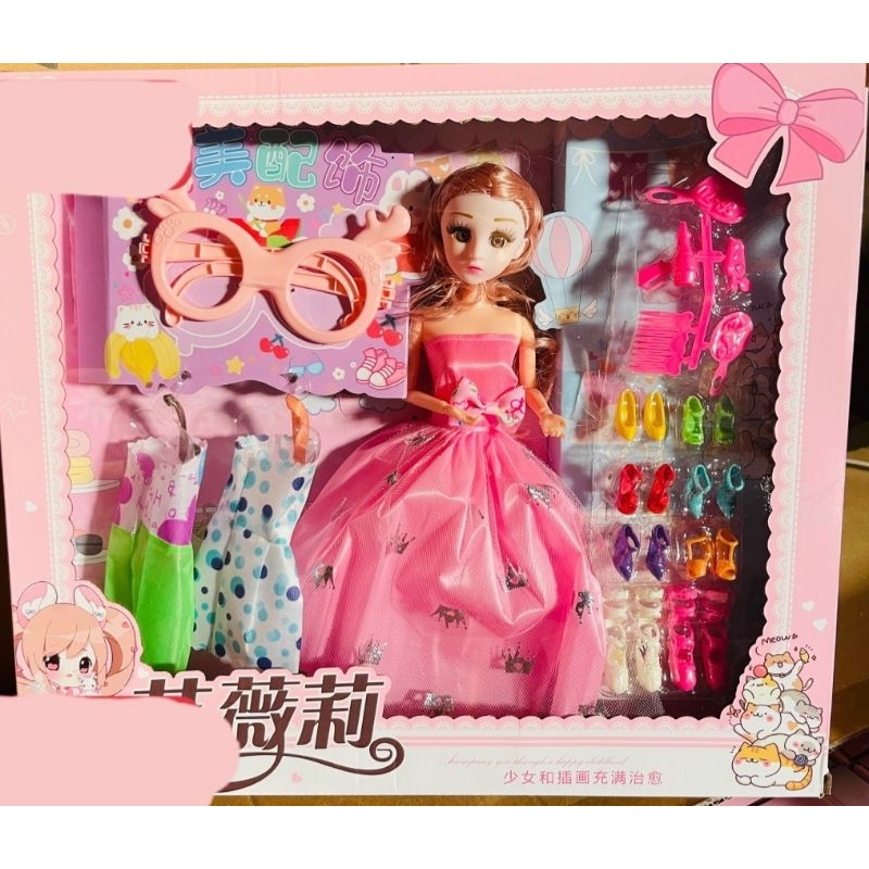 Đồ chơi búp bê Barbie, Chibi (nhiều mẫu)cho bé gái kèm nhiều phụ kiện cho bé 💕🥰🌷
