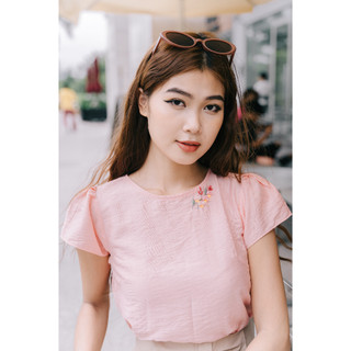 MINX - Melanie Hand Embroi Blouse