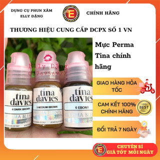 MỰC PHUN XĂM PERMA TINA CHÍNH HÃNG  - Elly Đặng
