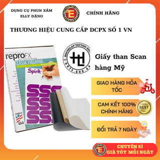 Giấy scan hình xăm,giấy than scan hình xăm đúng Hàng nhập khẩu từ Mỹ ( 100 TỜ / 1 HÔP )