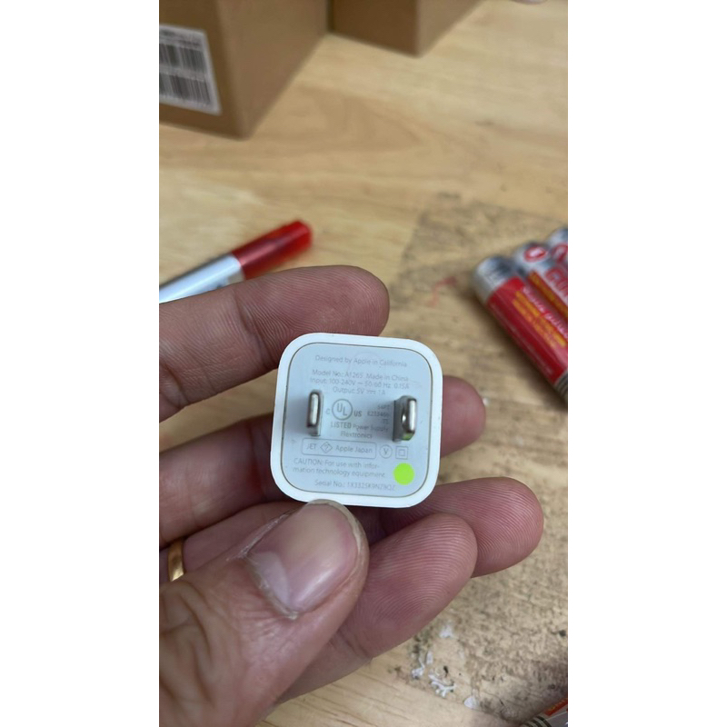 Củ sạc zin chấm xanh chính hãng công suất 5w không lo chai pin hình thức 98%