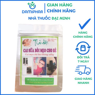Thảo dược cai sữa bôi mẹo cho bé