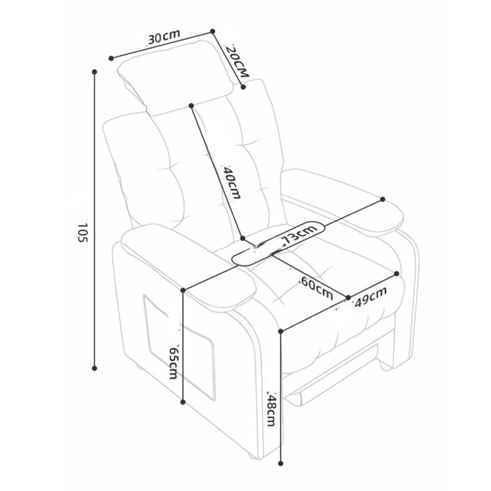 Phòng ngủ gia đình Thoải mái Ghế sofa ít vận động Ghế văn phòng cao cấp Cafe Game Esports Chair