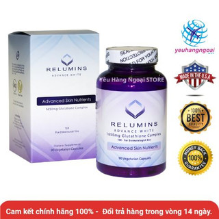 Viên uống trắng da Relumins Glutathione 90 Viên Của Mỹ.