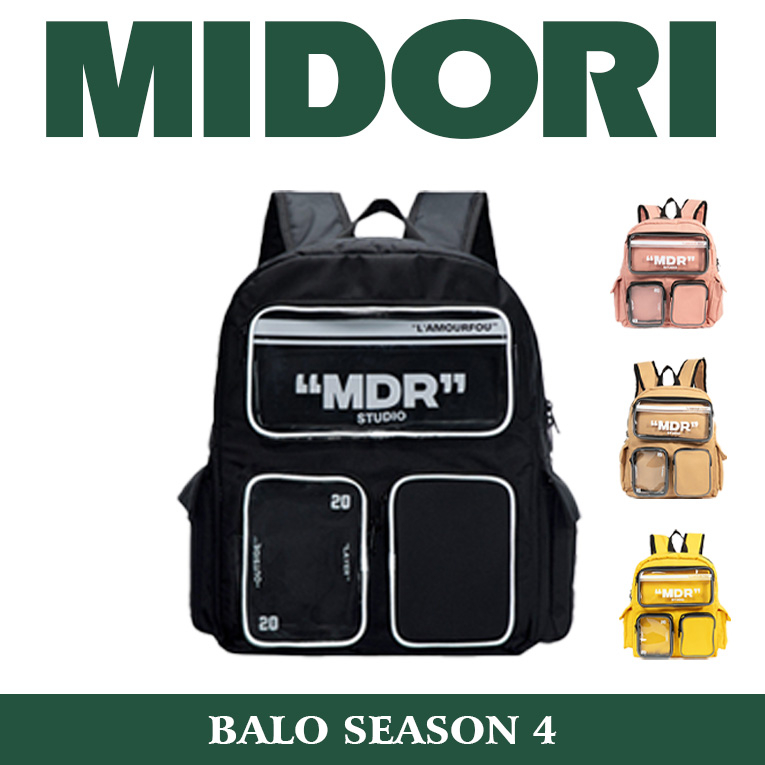 Balo đi học thời trang Nam nữ chống nước đựng laptop Season 4 Local Brand Mi Midori