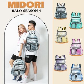 Balo Đi Học Nam Nữ Đựng Laptop Thời Trang Unisex Du Lịch Chống Nước season 4 Midori For Man