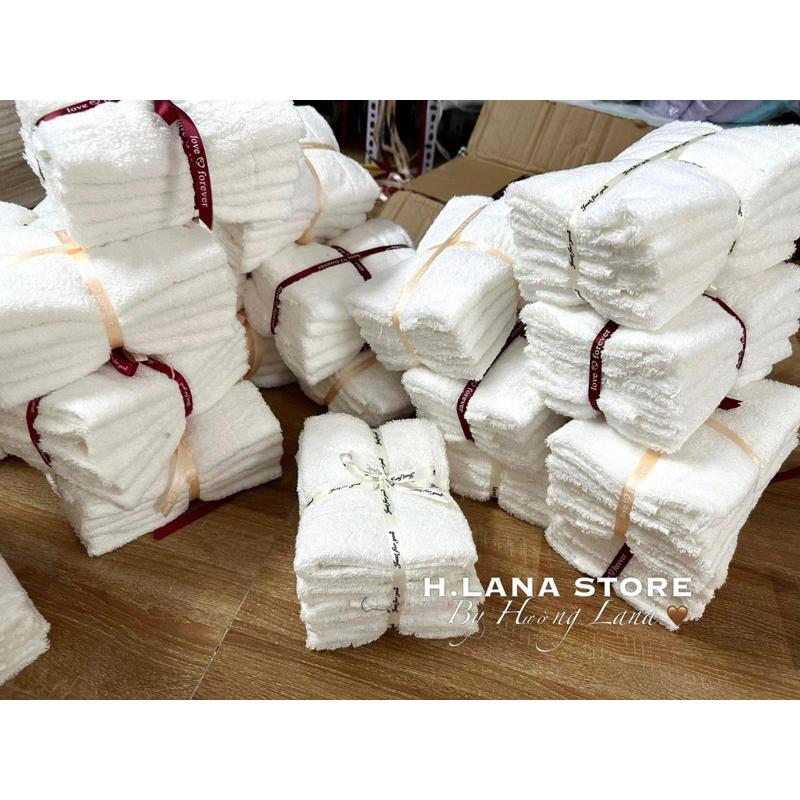 COMBO 5 KHĂN LAU MẶT MUJI
