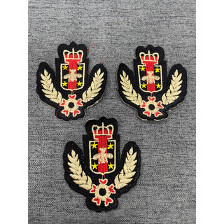 Sticker thêu là ủi nhiệt logo huy hiệu cánh lúa