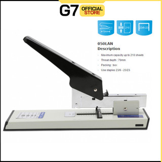 Dập ghim đại KW TRIO 50LA, Bấm Ghim Trợ Lực 240 Tờ
