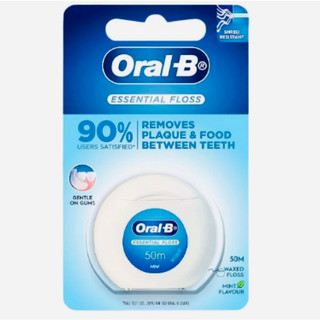 Chỉ nha khoa Oral-B Essential Floss cuộn 50m.
