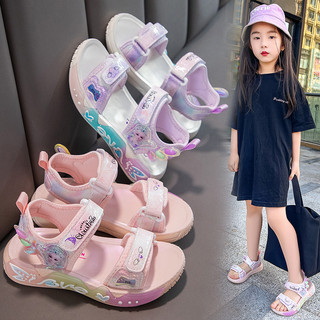 Sandal elsa cho bé gái mẫu mới 2023 đẹp, êm chân : size 26 đến 37