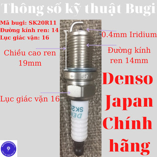 Bugi xe Camry bạch kim Denso Japan