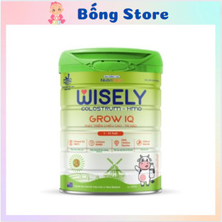 Sữa bột wisely tổ yến 900g ,sữa bột dinh dưỡng , giúp trẻ phát triển toàn diện - Nanofood