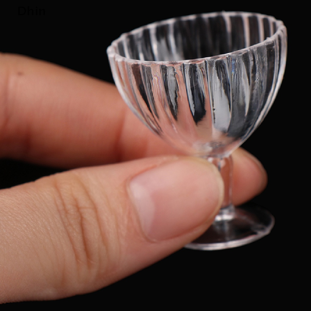 Set 12 Món Chén Đĩa / Cốc / Kem / Đồ Ăn Đồ Dùng Nhà Búp Bê trang trí decor