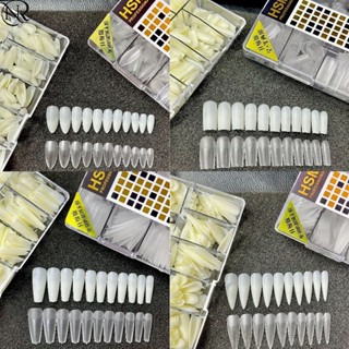 [ĐỦ FORM]  Móng Úp HSM Thường , Mong Úp HSM Nhám, Form Vuông, Thang, Bầu, Nhọn Chuẩn 1 Chính Hãng - Nails Red