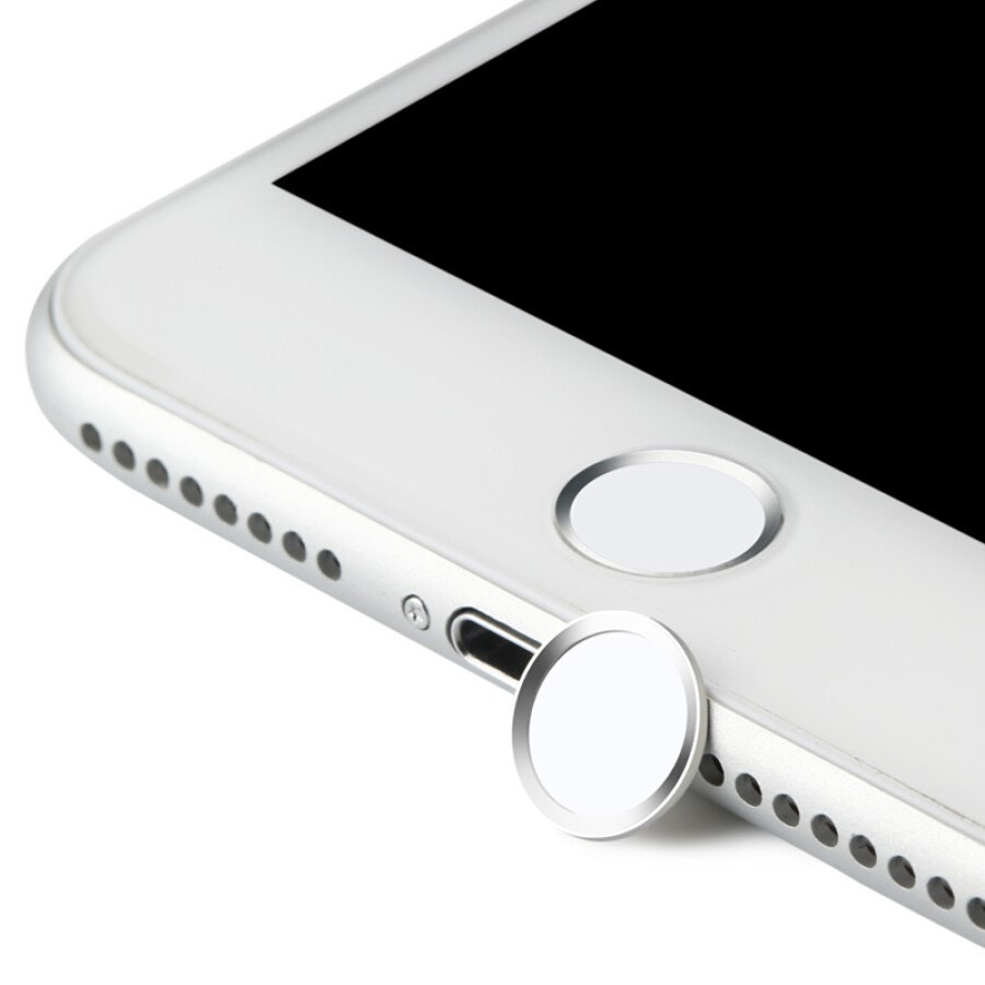 Miếng dán nút Home cho iPhone Wekome, ipad có viền mạ vàng, có nhận dấu vân tay Touch ID, iphone 6/6s/6plus/7plus/8plus