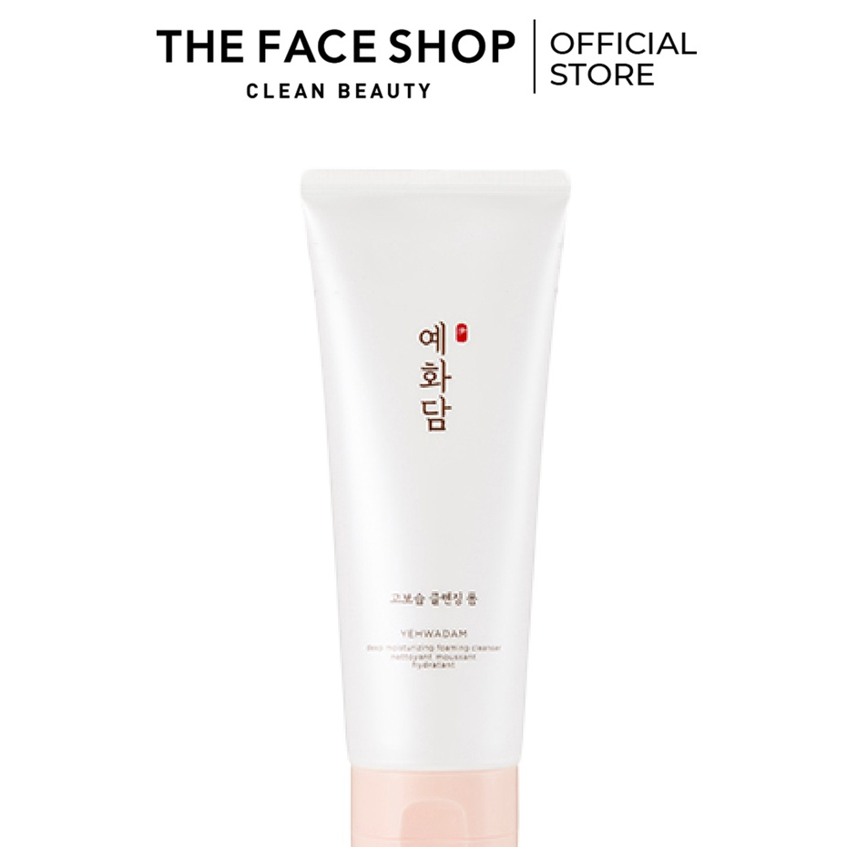 Sữa Rửa Mặt THE FACE SHOP Yehwadam Deep Moisturizing Foaming Cleanser 150ml