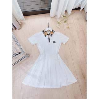 VÁY POLO BBR PHỐI CỔ THÊU NGỰC CHÂN XẾP LI