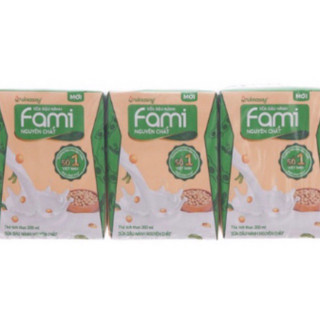 Sữa đậu nành Fami lốc 6 hộp 200ml