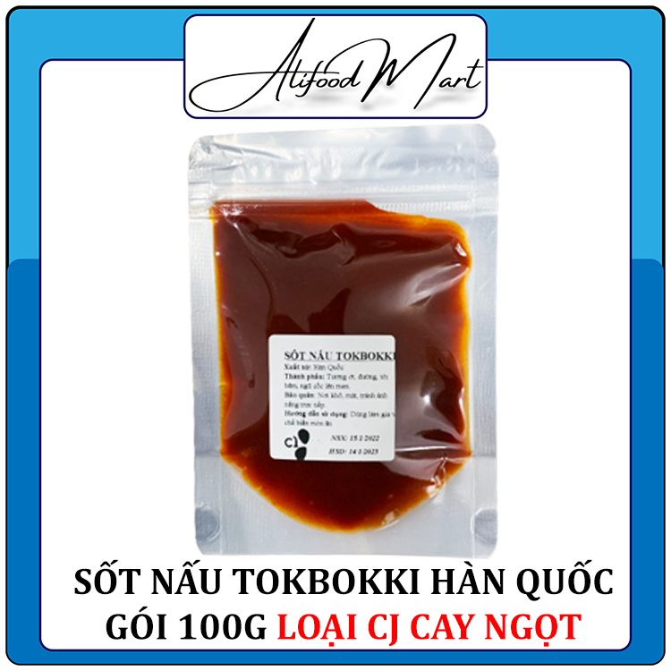 100G Sốt Nấu Tokbokki Hàn Quốc Loại Ngon