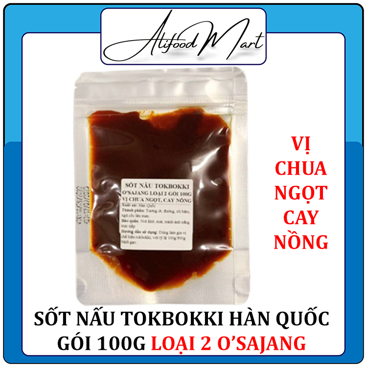 100G Sốt Nấu Tokbokki Hàn Quốc Loại Ngon