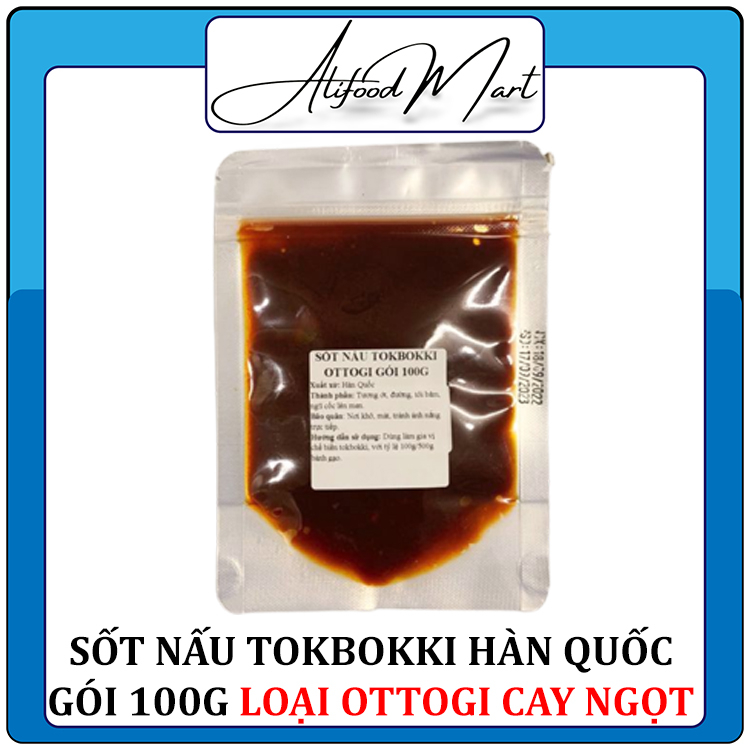 100G Sốt Nấu Tokbokki Hàn Quốc Loại Ngon