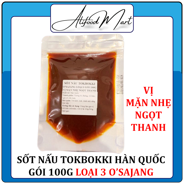 100G Sốt Nấu Tokbokki Hàn Quốc Loại Ngon