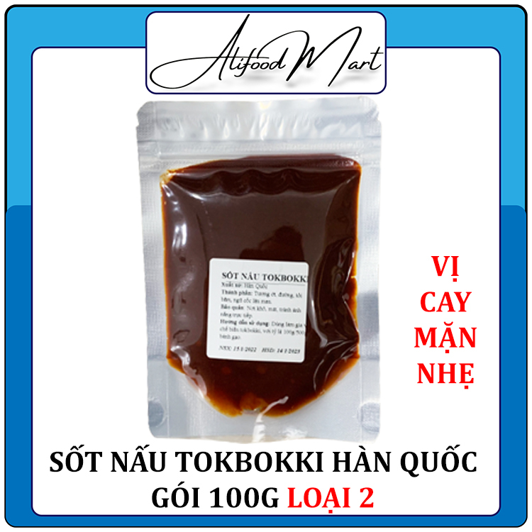 100G Sốt Nấu Tokbokki Hàn Quốc Loại Ngon