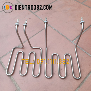 Điện trở bếp chiên dầu, thanh nhiệt cho nồi chiên dầu, chất liệu inox 304, công suất 2,5kw