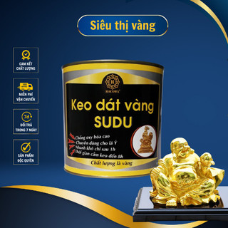 Hộp 900g Keo dát vàng Sudu siêu bóng chuyên dùng cho lá vàng Ý