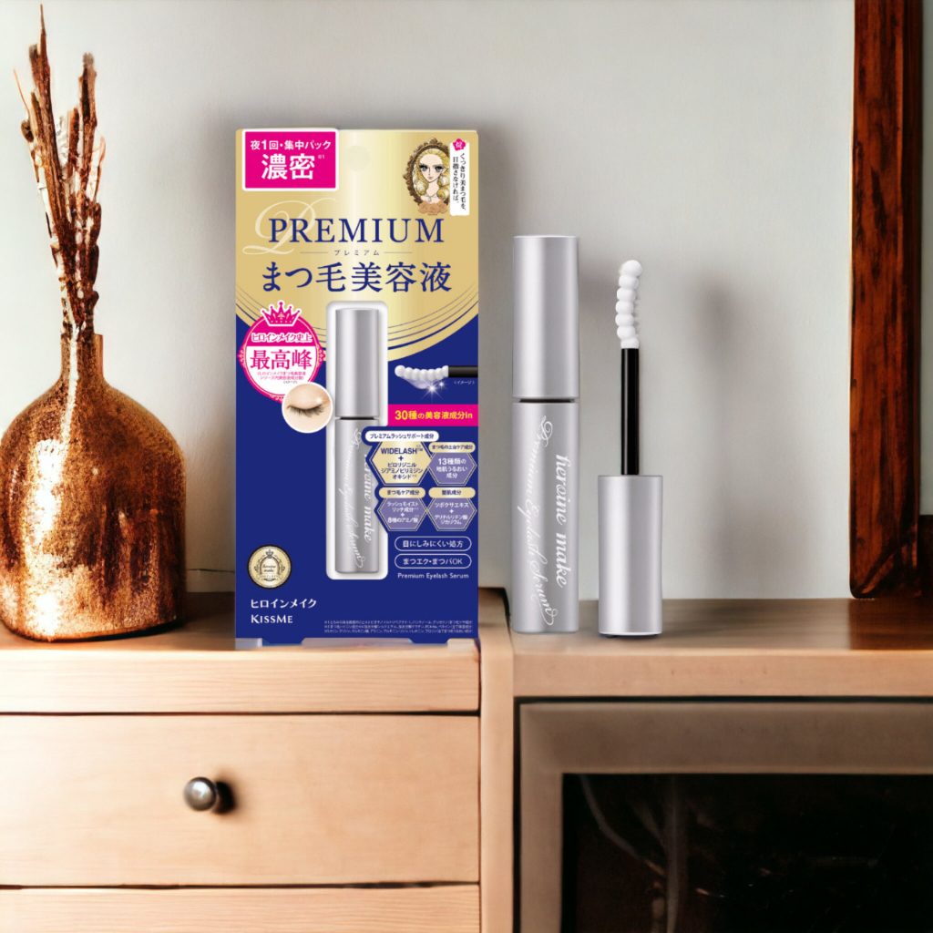 Serum Dưỡng Dài Lông Mi Kissme Heroine Make Watering Eyelash