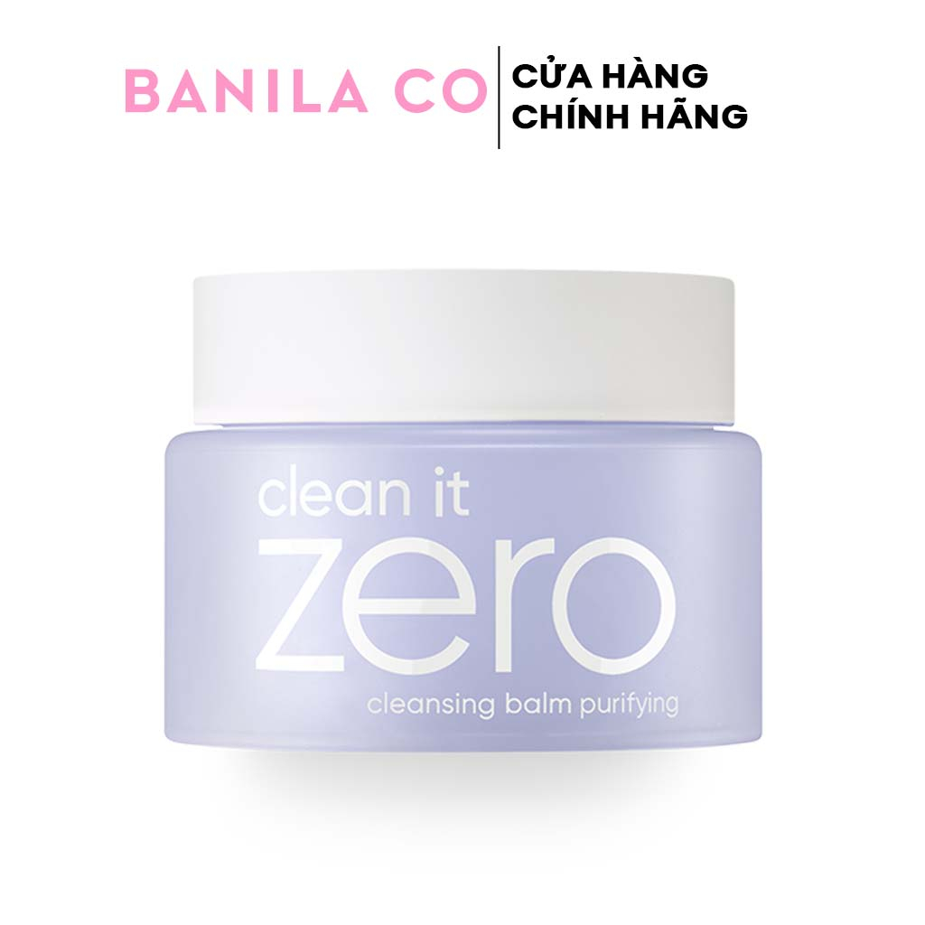 Sáp tẩy trang Banila Co C​l​e​a​n i​t Z​e​r​o C​l​e​a​n​s​i​n​g B​a​l​m P​u​r​i​f​y​i​n​g 100ML dành cho da nhạy cảm