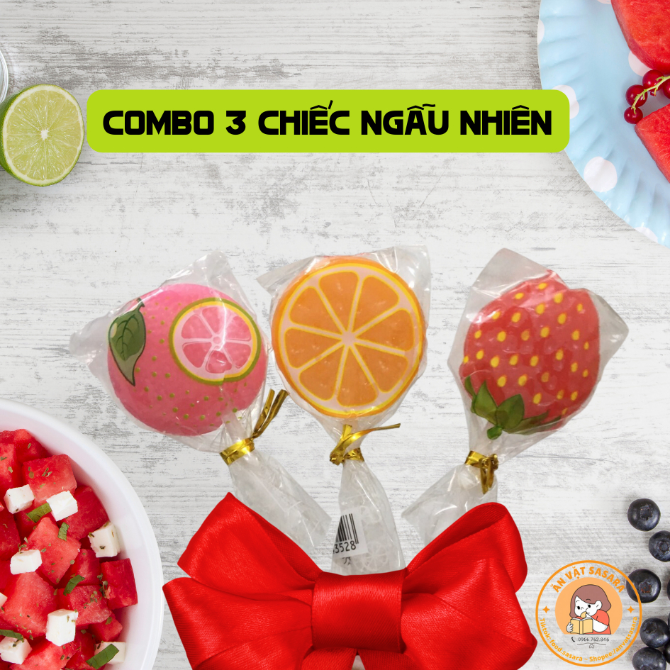 KẸO MÚT HOA QUẢ, TRÁI CÂY NHIỀU VỊ CHO BÉ, NGON TUYỆT CÚ MÈO !
