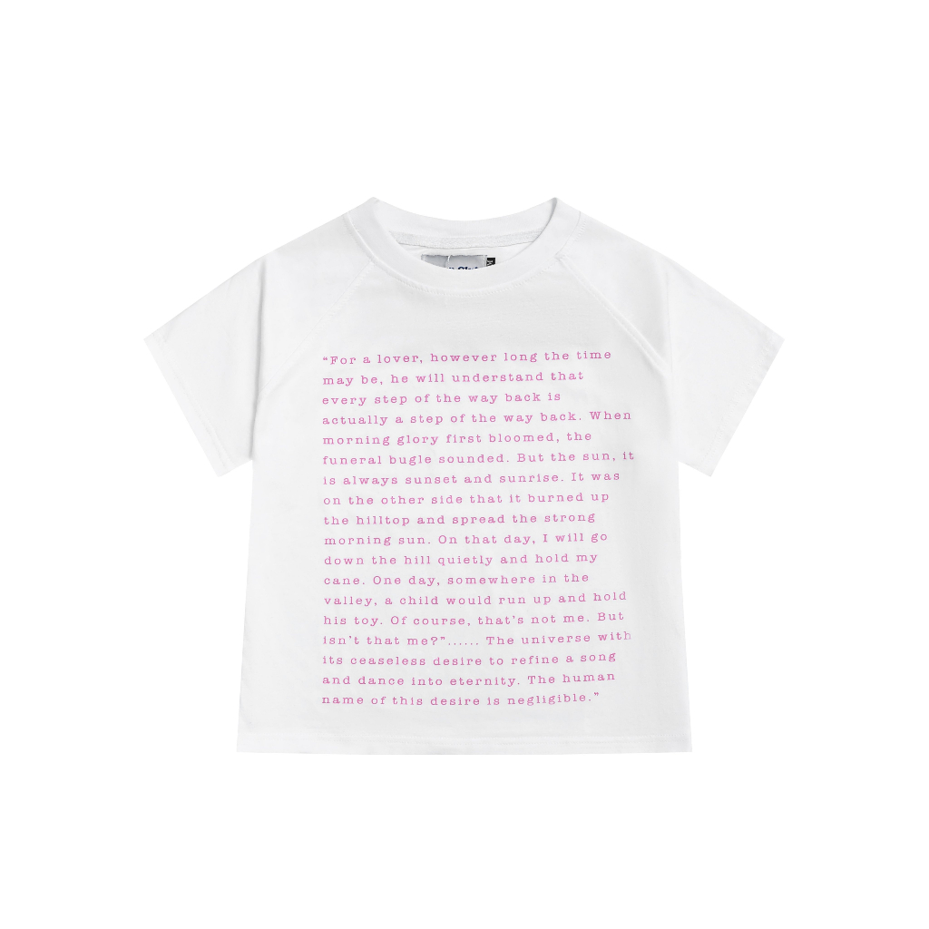 Áo Baby Tee LOVER form Boxyfit vải cotton 2 chiều thoáng mát brand Calem.Club