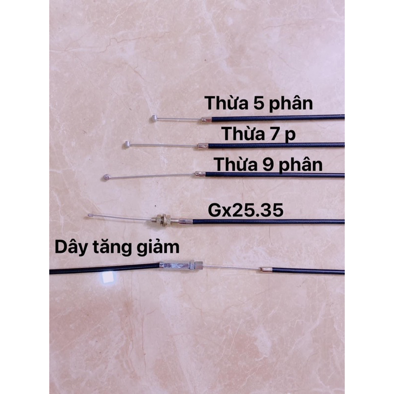 day ga máy cắt cỏ các loại