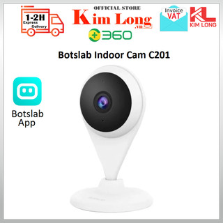Camera quan sát qihoo 360 botslab c201 độ phân giải 2k 130 độ, app botslab - hàng chính hãng