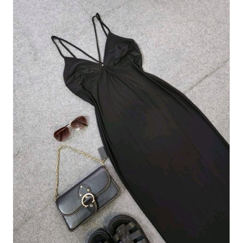 Đầm Thun Mango dư xịn tôn dáng chất thun lạnh co giãn thoải mái MNG