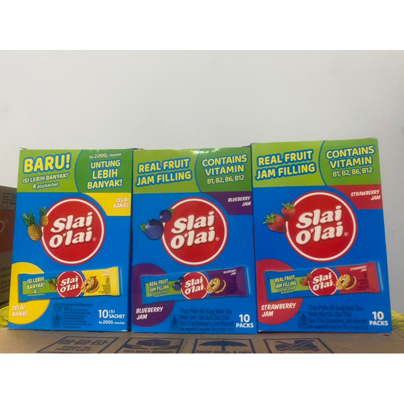 Bánh Quy Kẹp Nhân Mứt SLAI OLAI