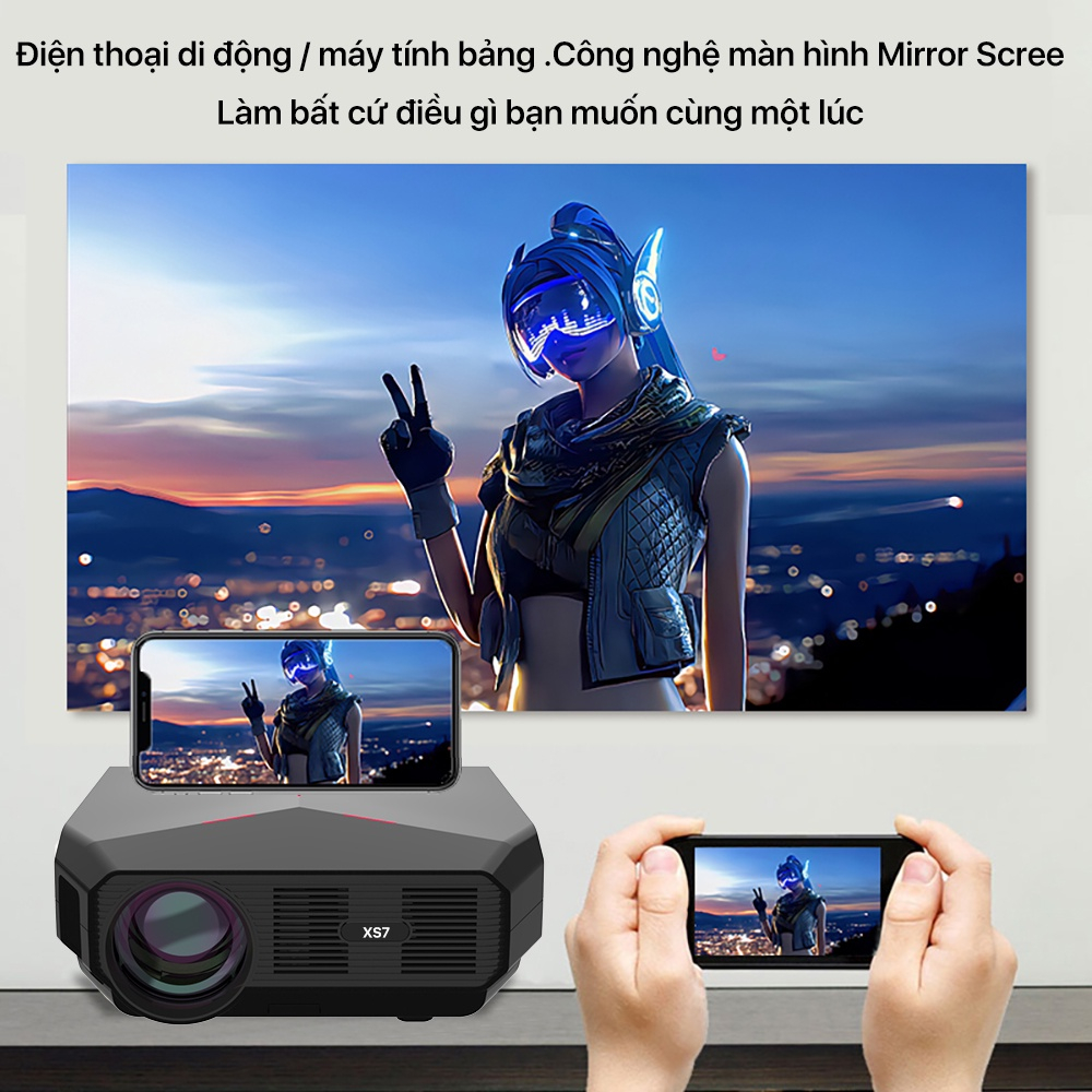 Máy Chiếu Thông Minh Swanfilm XS7 1920x1080P Full HD